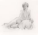 Drawing of a woman