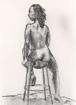 Drawing of a woman