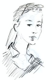 Sketch of a woman